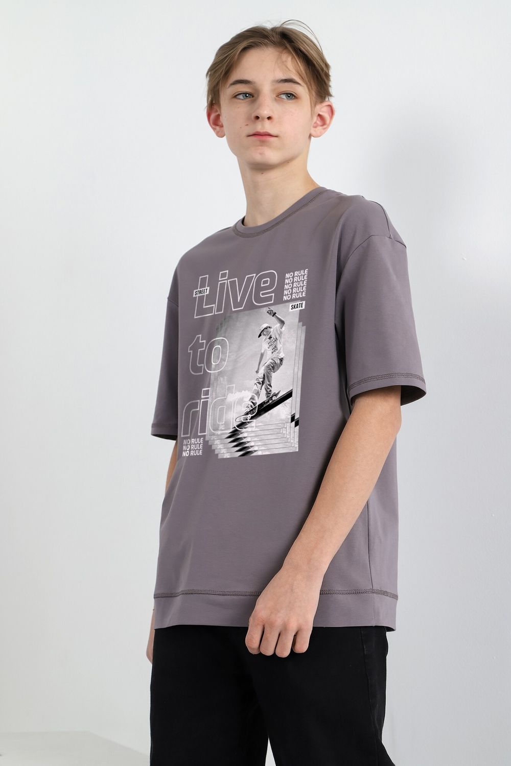 Фуфайка (футб.) для мальчика Оливер-2 Виотекс СЕРЫЙ