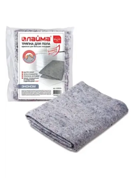 Тряпка для мытья пола ЛАЙМА "Эконом" (80х100 см)