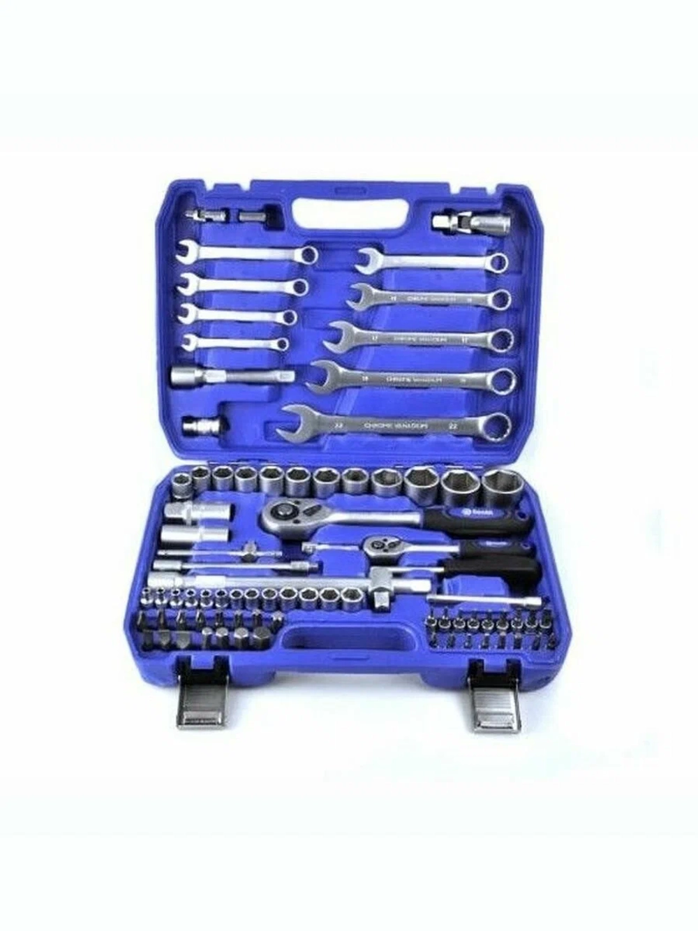 Набор инструментов 82 предмета 1/2", 1/4" / БелАК / БАК.07003