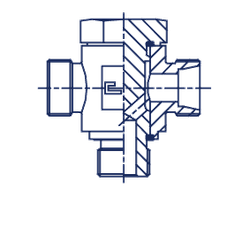 Соединение JTE DL10 BSP 1/4 (корпус)