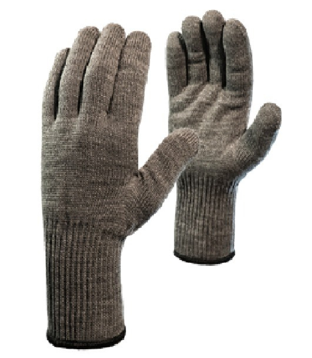 55НТ Перчатки вязаные шерстяные (70%шерсть + 30%акрил, с начесом)