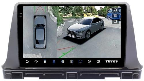 Магнитола для KIA Seltos 2020+ - Teyes CC3-2K-360 на Android 10, Быстрая, 2K QLED, CarPlay, 4G SIM-слот, 4 камеры в комплекте