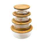 Контейнер стеклянный Fårö, круглой формы, с крышкой, 1200 мл