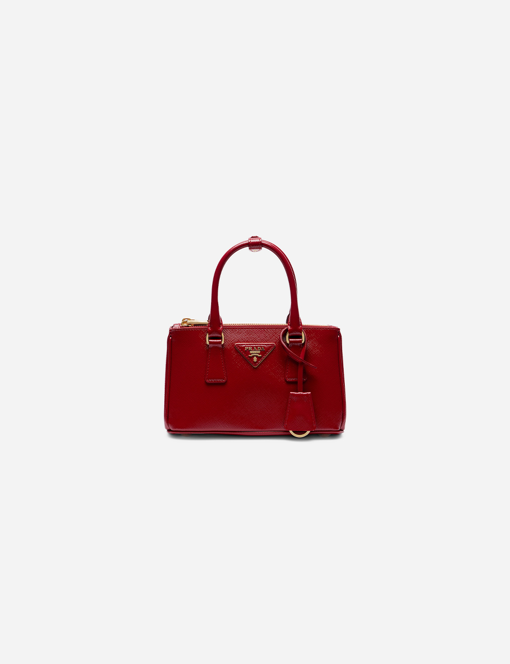 Cумка Prada Galleria Mini Leather Top-Handle "Red"