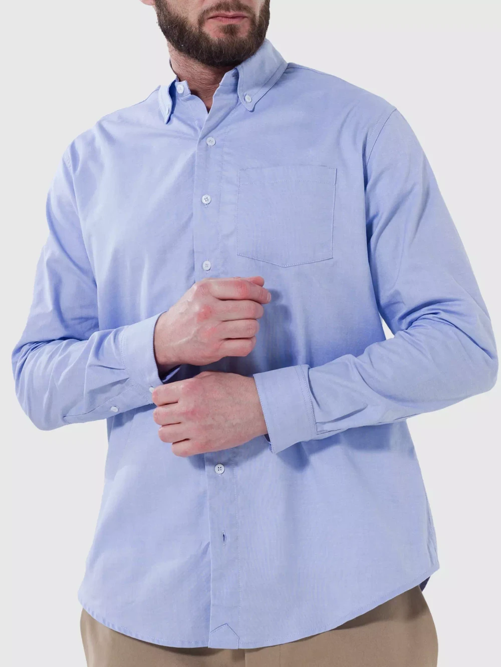 Мужская Рубашка Anam Oxford Blue
