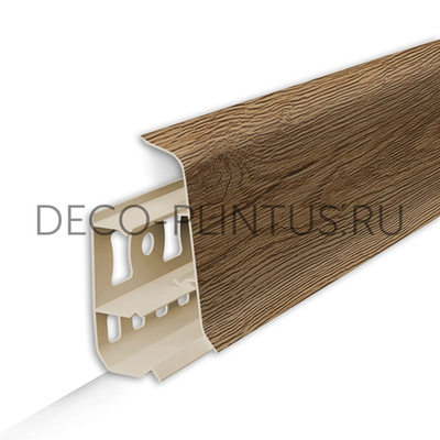 Плинтус Deconika 55 мм 211 Дуб рустик (55х21х2200 мм)