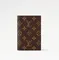Обложка для паспорта Louis Vuitton Monogram коричневый