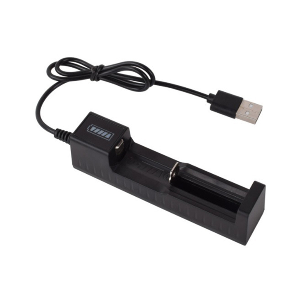 Зарядное аккумуляторов 18650 YH-USB01 4.2V-0,5A с кабелем питание от USB