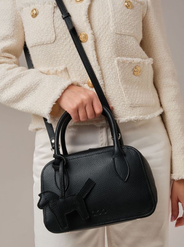 Кожаная сумка Polly summer DBR 31401 черный