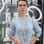 Колье Fiore Luna WHITE PEARL BCN13324-01 GI