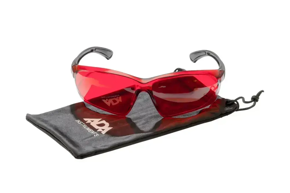 Очки лазерные для усиления видимости красного лазерного луча ADA VISOR RED Laser Glasses