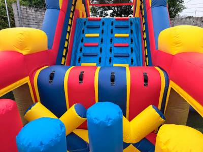 Коммерческая надувная полоса препятствий «Оптимальная», 10*3*4 м