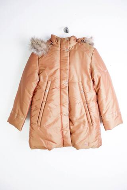 Куртка зимняя с подкладом, визуально на 10 лет, новая