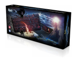 Набор игровой клавиатура+мышь+коврик SmartBuy Rush Thunderstorm черный