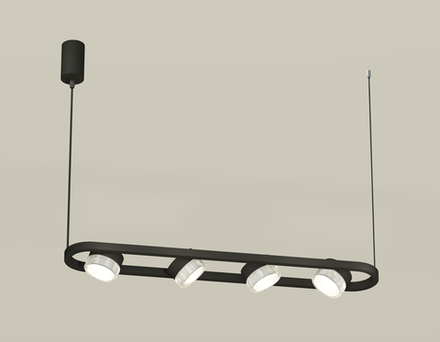 Ambrella Комплект подвесного поворотного светильника с композитным хрусталем Traditional DIY XB9164200