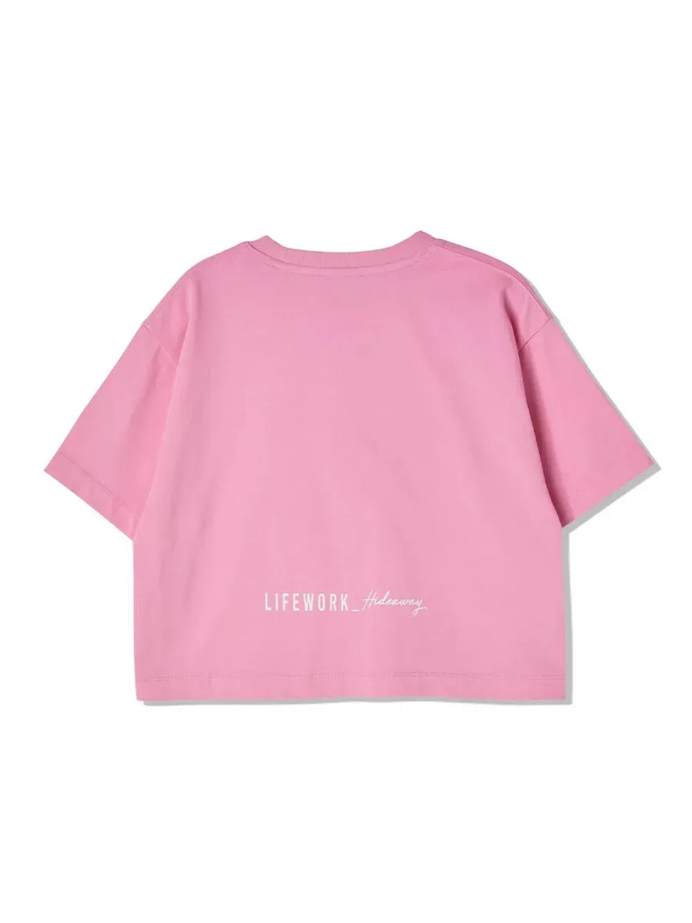 Футболка укороченная slim-fit с эмблемой ladok