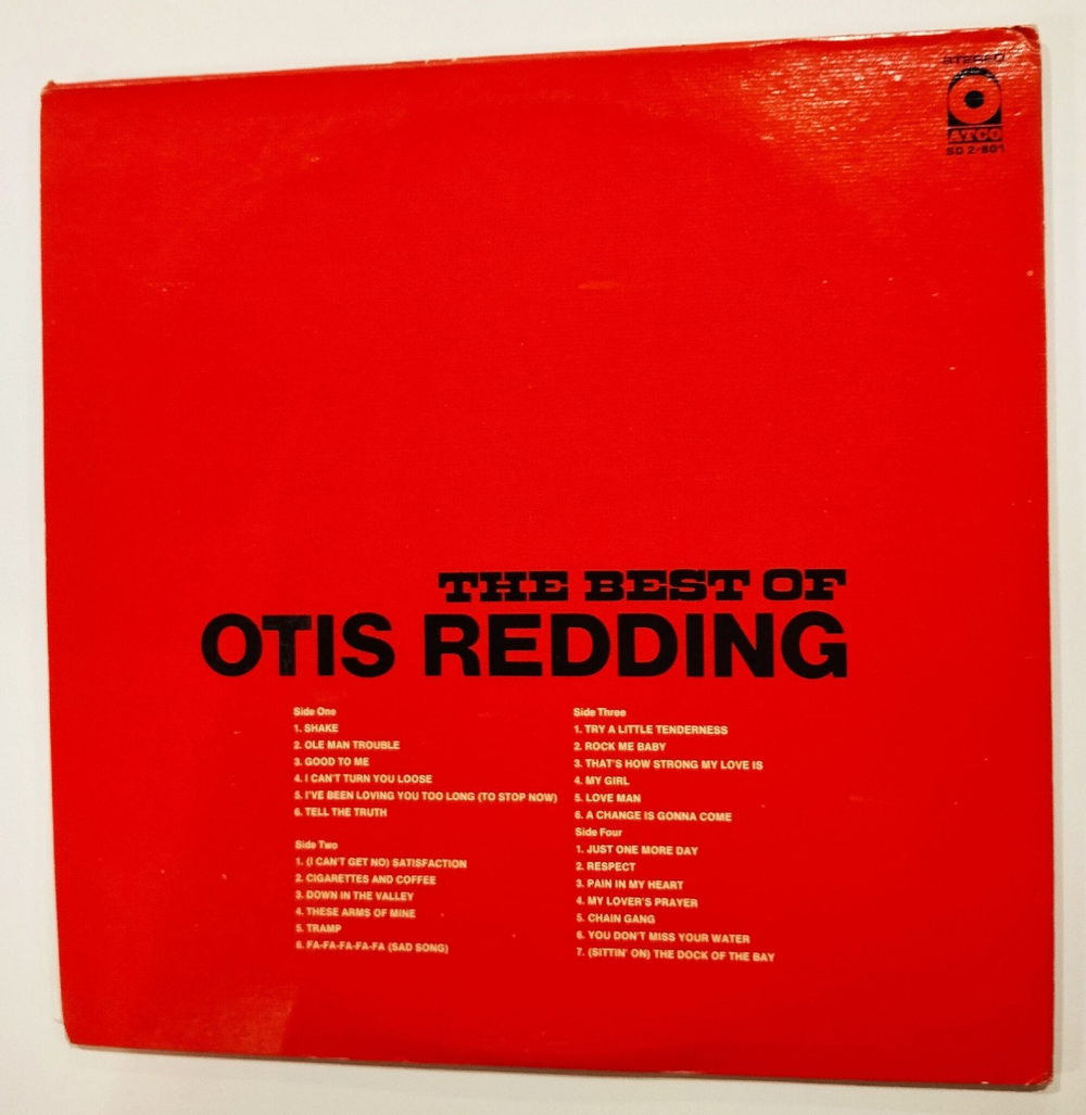 Винтажная виниловая пластинка LP The Best Of Otis Redding 2LP (USA 1972)