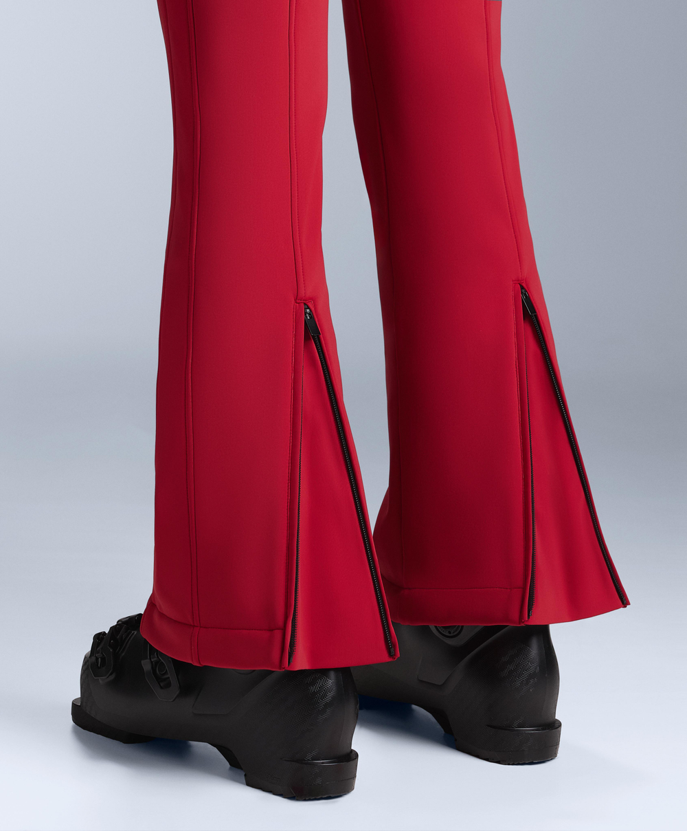 Oysho Водостойкий комбинезон клеш SKI, красный