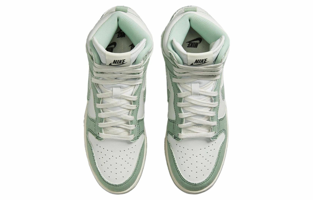 Кроссовки Nike Dunk "Green Denim" (Женская размерная сетка)