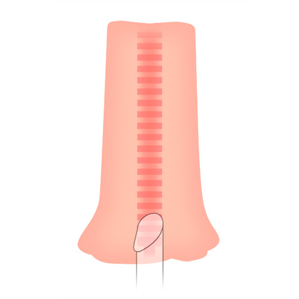 Мастурбатор-вагина POCKET PLEASURE CHARLOTTE (Цвет: телесный)