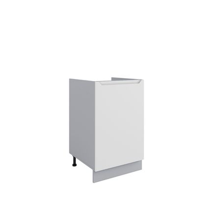 Кухня Модуль СМ 500 (правый) Тренто Белая кожа