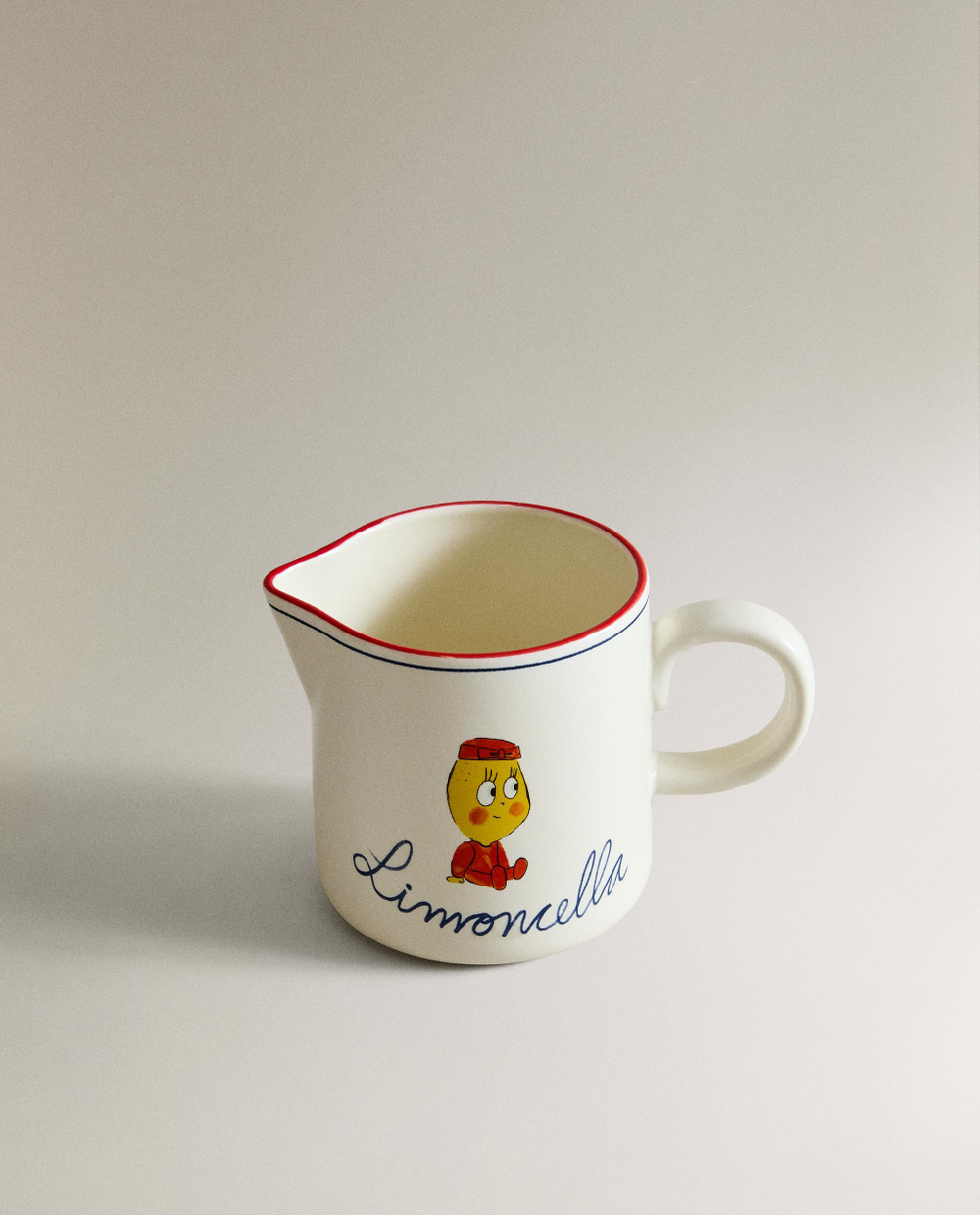 Zara Home кувшин из фарфора, цвет разноцветный, 12 см