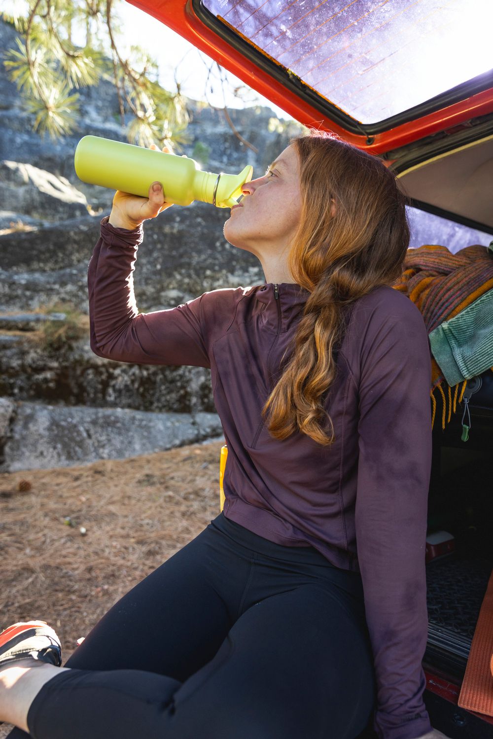 Бутылка Klean Kanteen Classic Flip Sport 27oz (800 мл) Shadow Lime