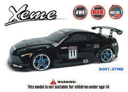 Радиоуправляемый автомобиль для дрифта HSP Flying Fish 1 - 1:10 4WD - 94123-GTR02