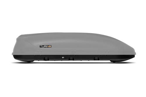 Автобокс на крышу автомобиля "Turino Medium" (серый) / PT-Group