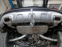 Оцинкованный фаркоп на Mercedes GLA-Class 2014-2019, Infiniti Q30 2016-2019, Infiniti QX30 2016-2019 (без электрики), Galia M134C