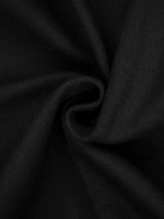 Джинс на флисе. Цвет- Черный, 1,23 м