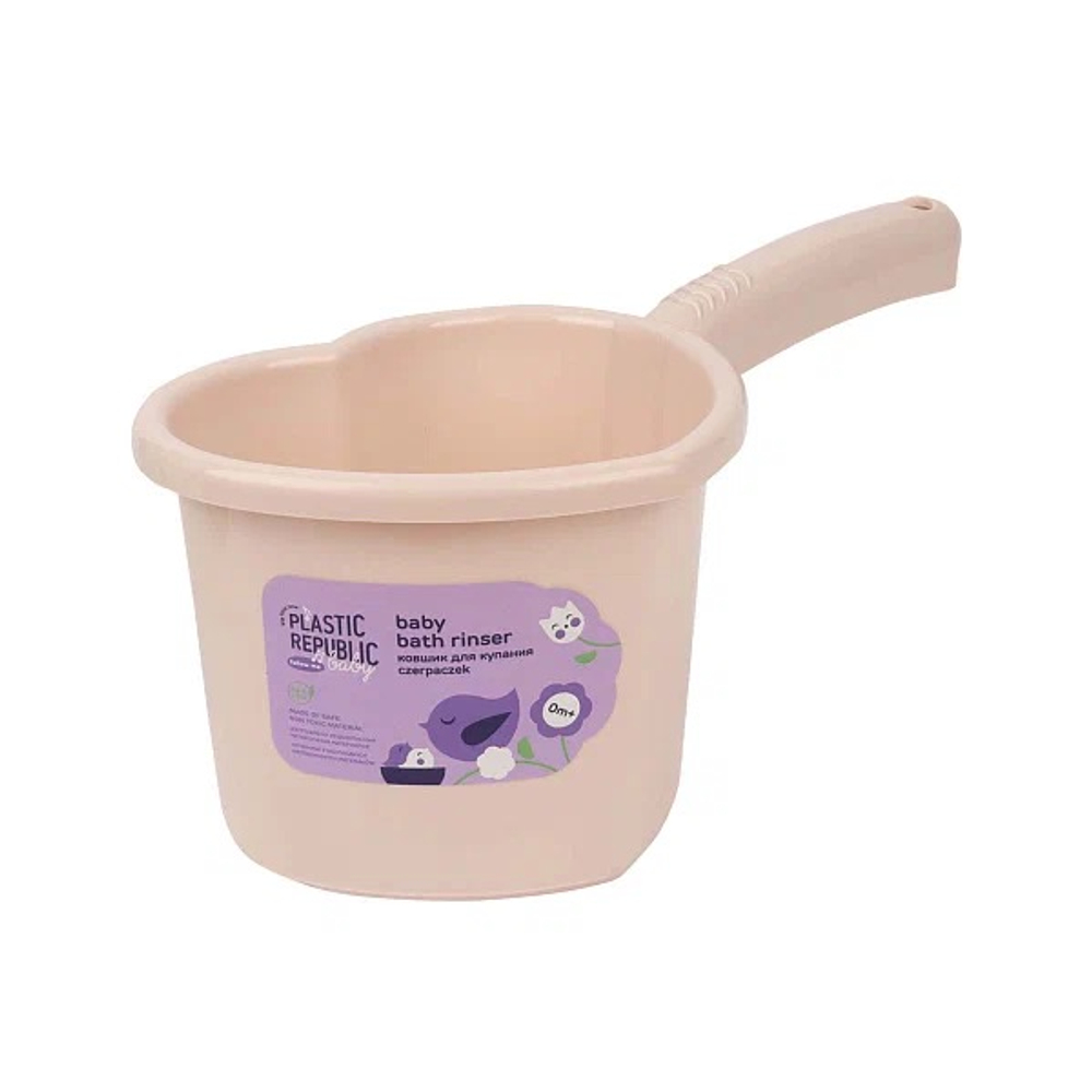 Ковш Lalababy розовый