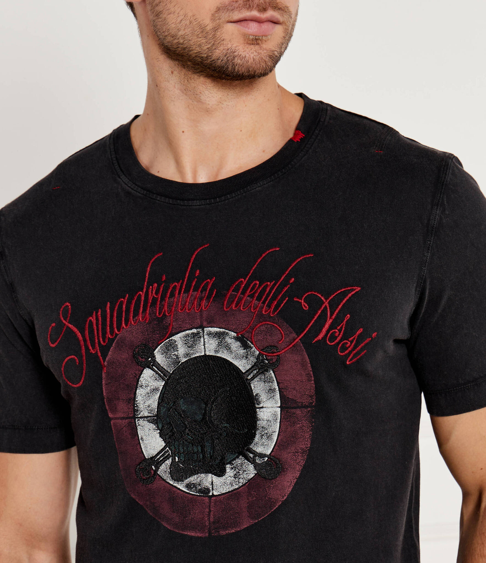 Футболка Aeronautica Militare - черный(TS2210J615)