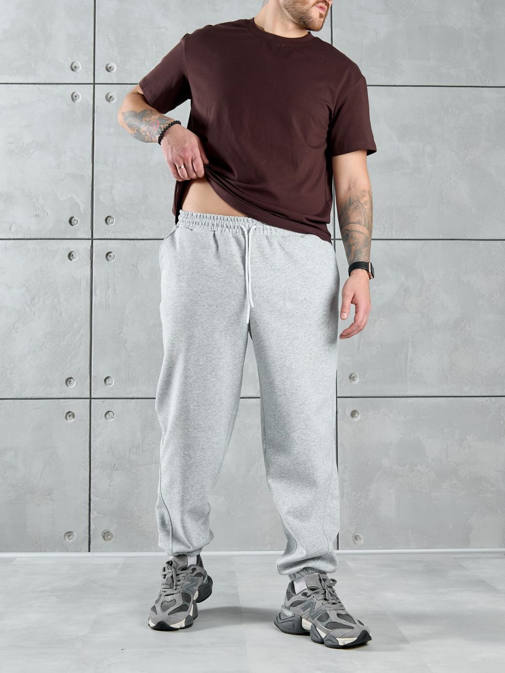 Брюки мужские Акс-2 Виотекс СЕРЫЙ МЕЛАНЖ