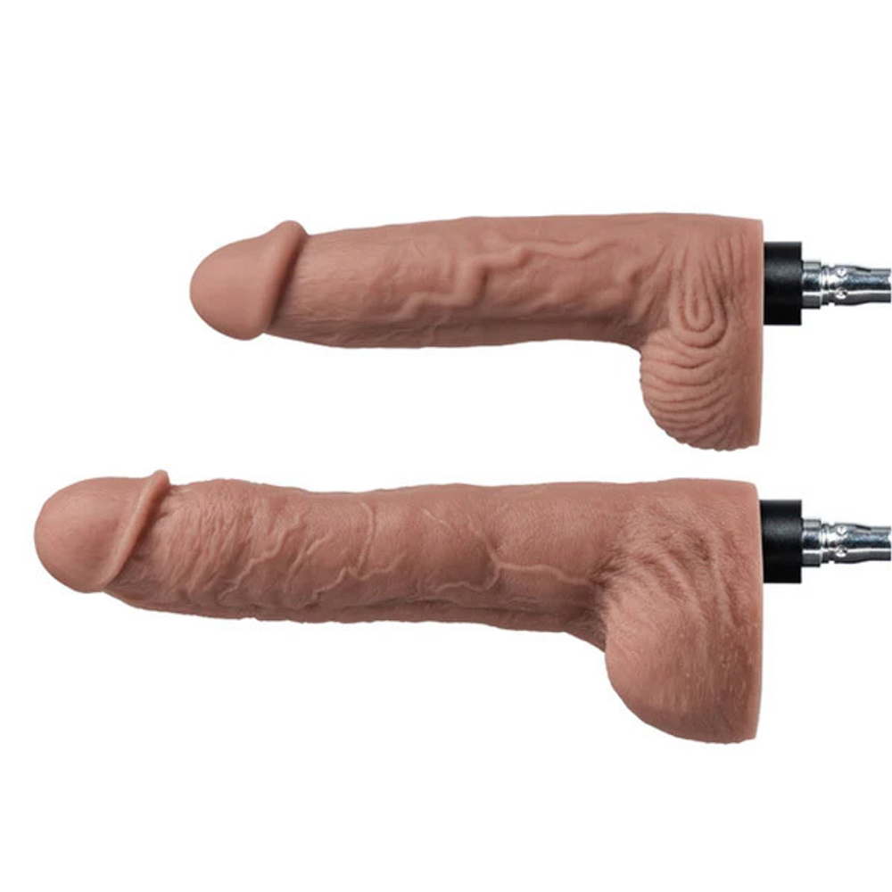 Черная металлическая секс-машина 45,2см с дистанционным управлением Lovense Sex Machine Smart Dual-Arm Intimacy Device LE-22