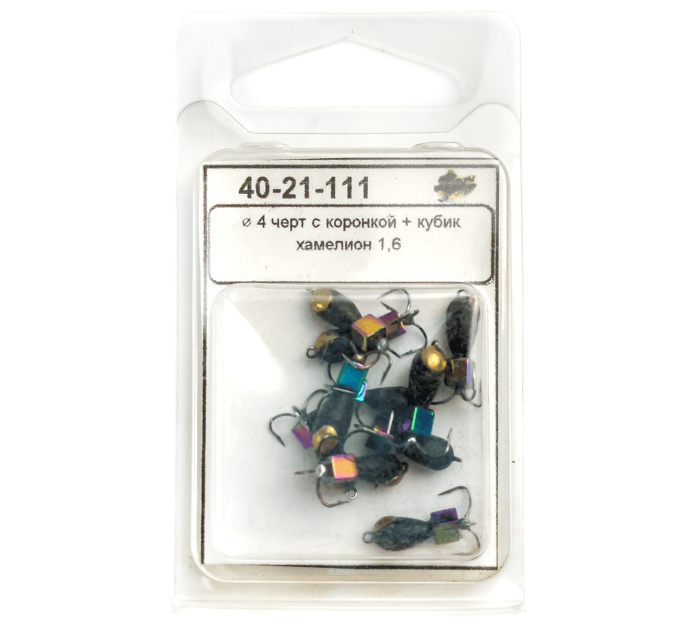 Мормышка "Черт" с подвеской (4мм)