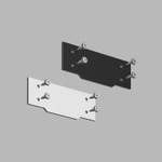 TR3060-AL Торцевые заглушка для профиля TR3030-AL (комплект 2 шт)