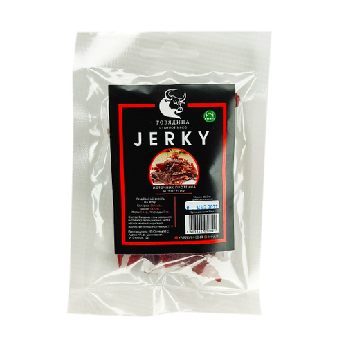 JERKY Сушеное Мясо Говядины 30гр