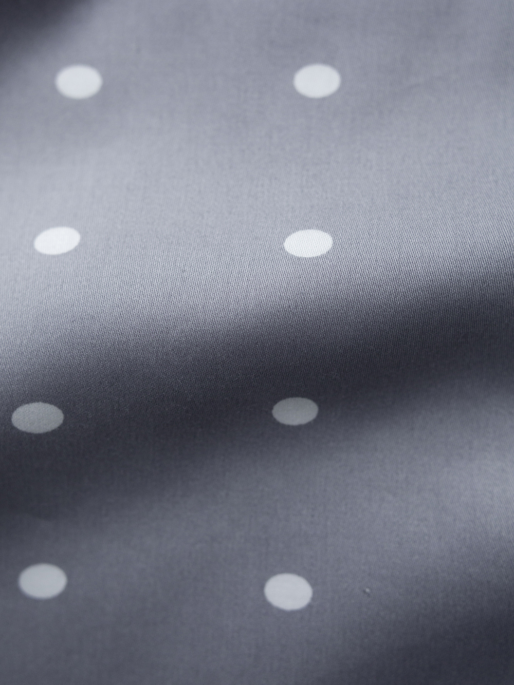 ODA 2 наволочки, сатин серый в точку 50x70см