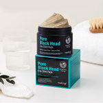 Разогревающая глиняная маска от черных точек Meditime Pore Black Head One Shot Pack, 120мл.
