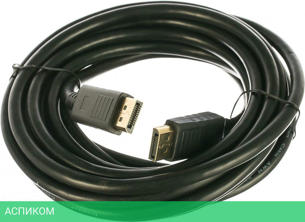 Кабель Cablexpert CC-DP2-5M черный