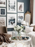 Металлическая рамка для фото 45х55 см