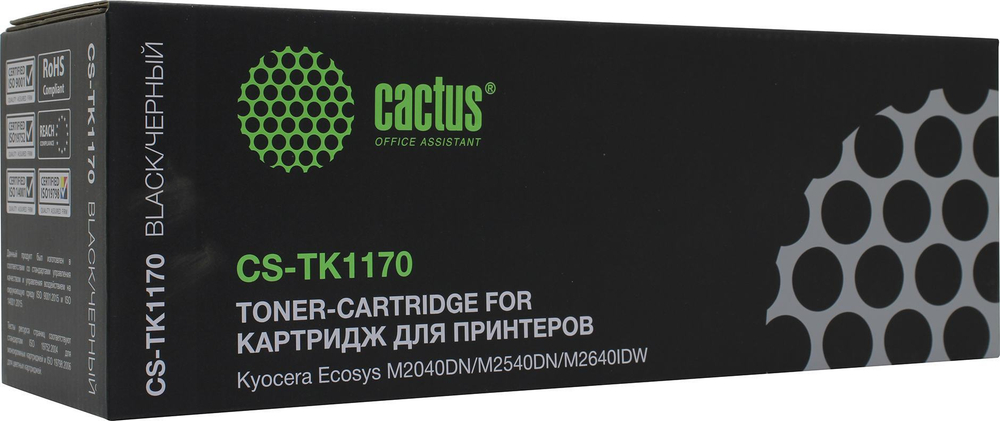 Картридж Cactus CS-TK1170 для Kyocera Ecosys M2040dn/M2540dn/M2640idw