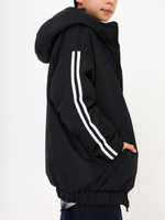 Куртка с лампасом, черная