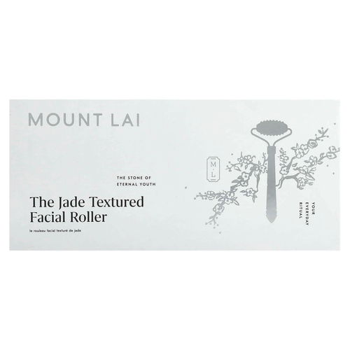 Mount Lai, Текстурированный ролик для лица из нефрита, 1 шт.