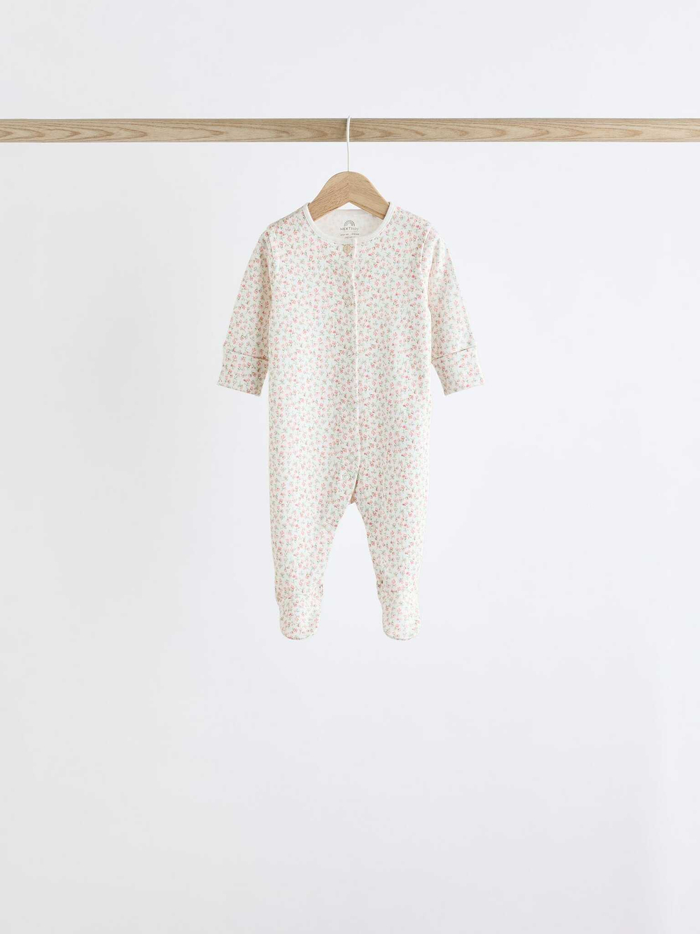 Комбинезон / Cлип для малышей Next K79-432, 7 шт., Молочный, Белый, Розовый