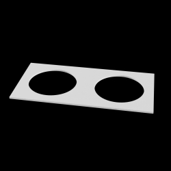 Вставка декоративная Maytoni Accessories for downlight DLA040-03W