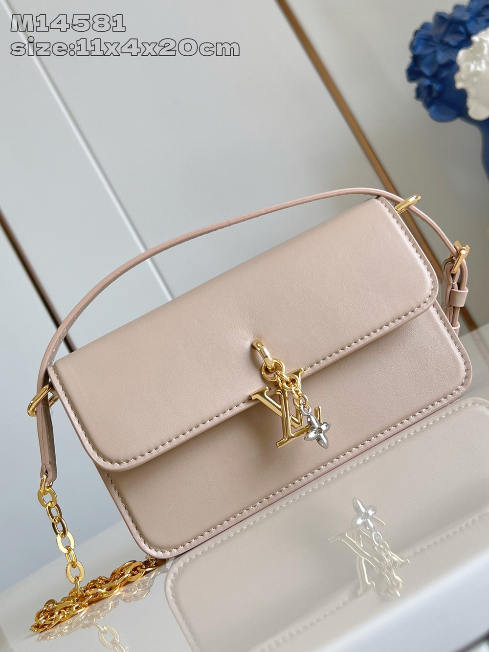 Louis Vuitton Wallet On Chain LV Bloom