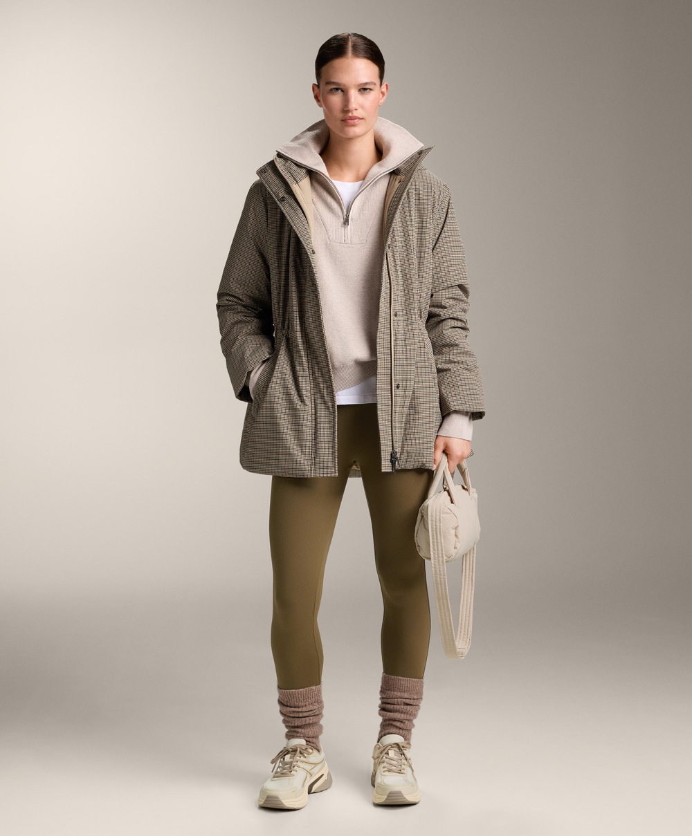 OYSHO Легинсы Evermove с высокой посадкой и длиной до щиколотки, оливково-зеленый