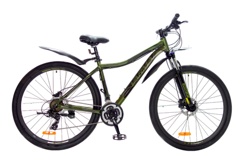 Велосипед 29" VARMA Conrad H93DA Hydro 29" р.18 зеленый 21ск ал